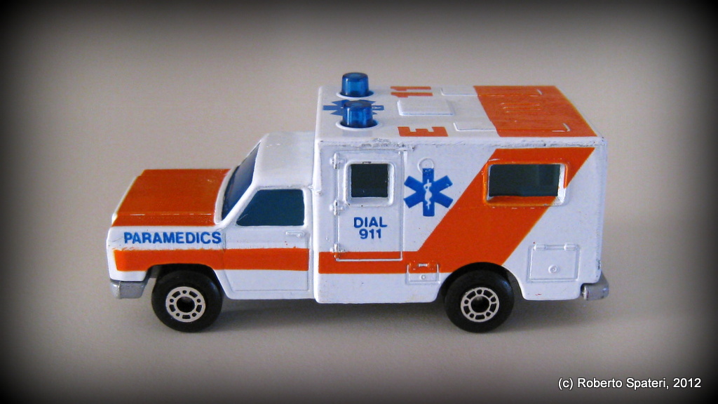 Matchbox  Ambulance (n.)